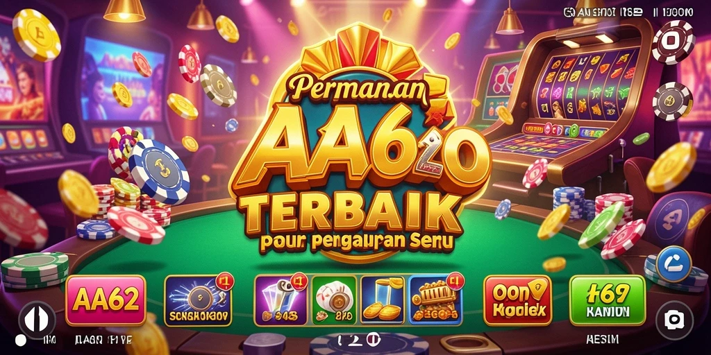 Tampilan gameplay AA62 yang seru dan menghibur.