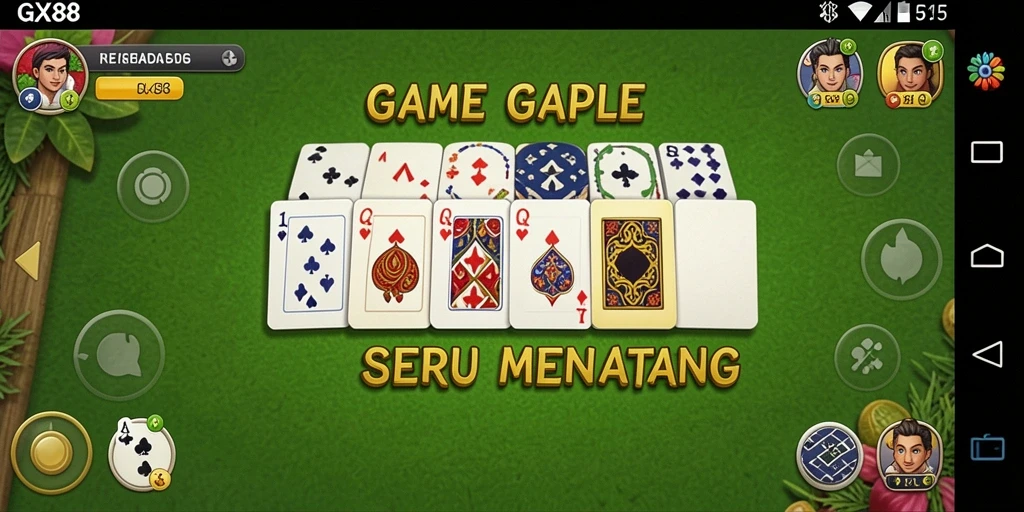 Tampilan gameplay GX88 yang menarik dan seru.