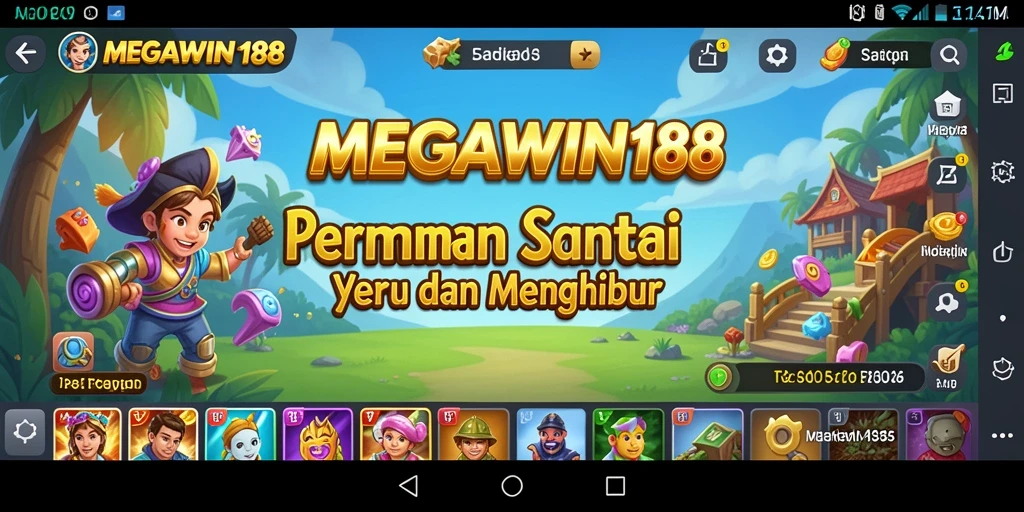 Tampilan gameplay seru dari MEGAWIN188 yang menyenangkan.