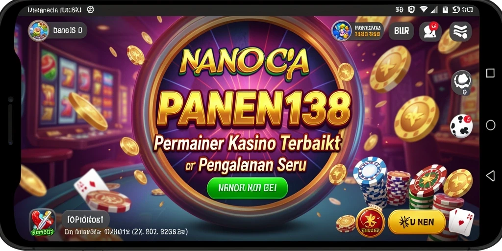Tampilan menarik dari gameplay kasino di PANEN138.