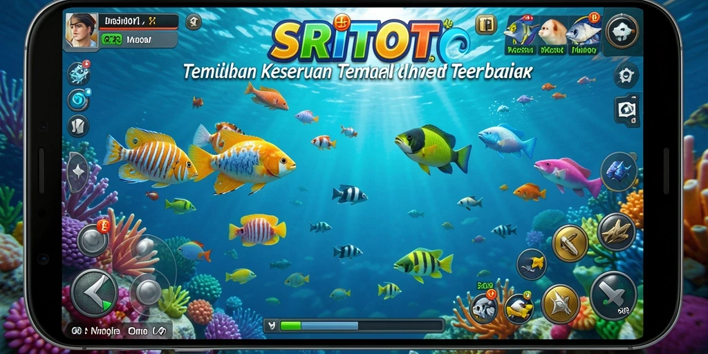 Screenshot SRITOTO menampilkan gameplay Tembak Ikan yang seru dan menarik.